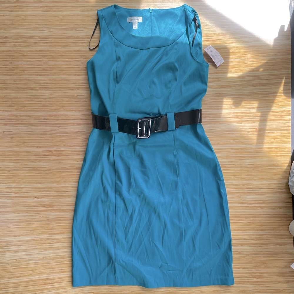 NEW Teal Dress with Belt